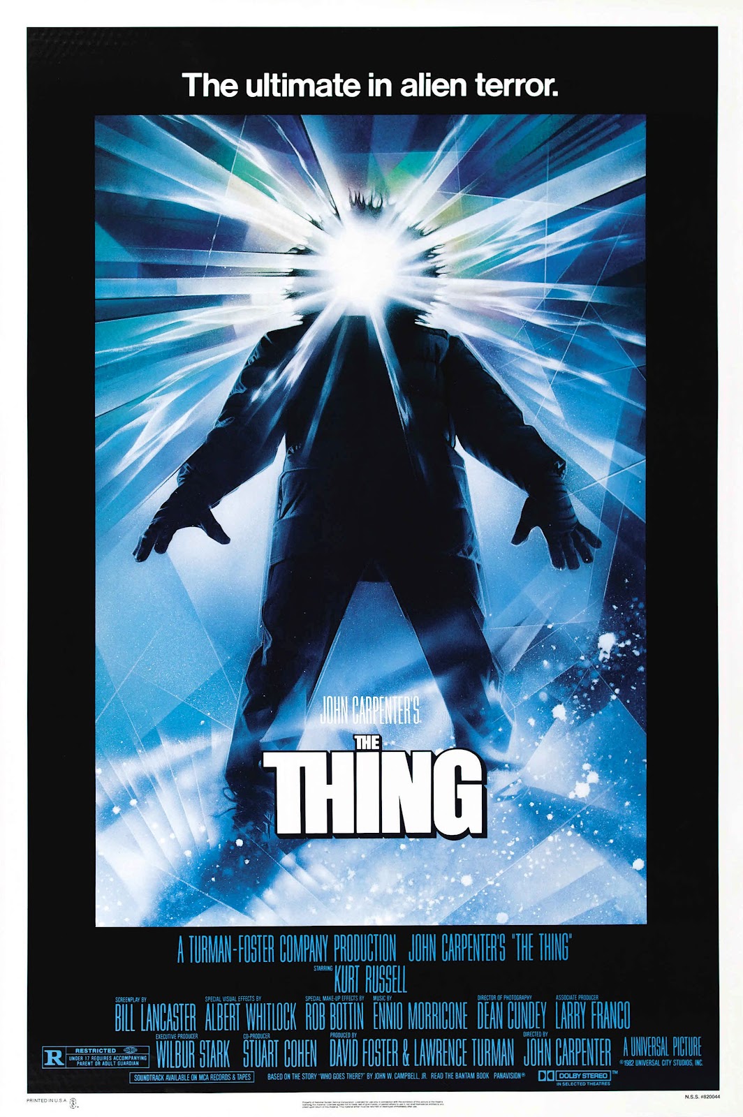 Movie Poster for &quotThe Thing"