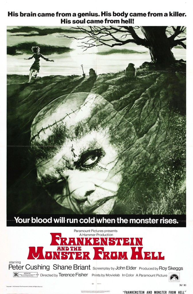 Movie Poster for "Frankenstein and the Monster from Hell" (1974)