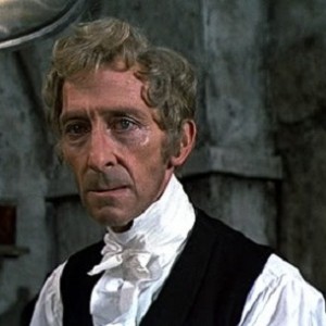 Peter Cushing in "Frankenstein and the Monster from Hell" (1974)