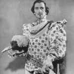 Peter Cushing as Osric in "Hamlet" (1948)