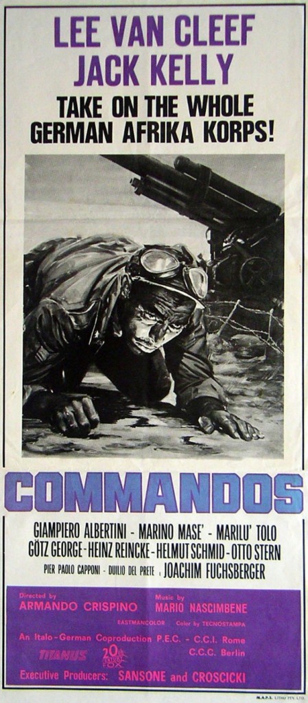 Movie Poster for "Commandos" (1968)