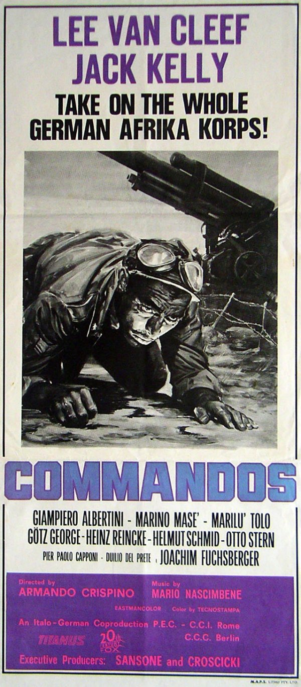 Movie Poster for &quotCommandos"