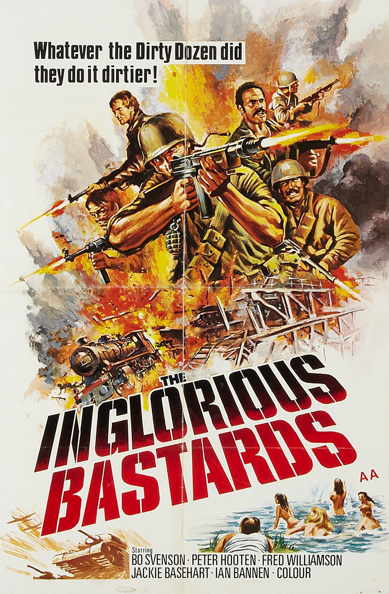 Movie Poster for &quotThe Inglorious Bastards"