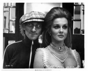 Marty Feldman and Ann-Margret in a promotional photo for "The Last Remake of Beau Geste" (1977)