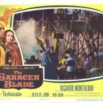 Lobby Card for "The Saracen Blade" (1964)