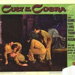 Lobby Card for "Cult of the Cobra" (1955)