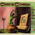 Lobby Card for "Cult of the Cobra" (1955)