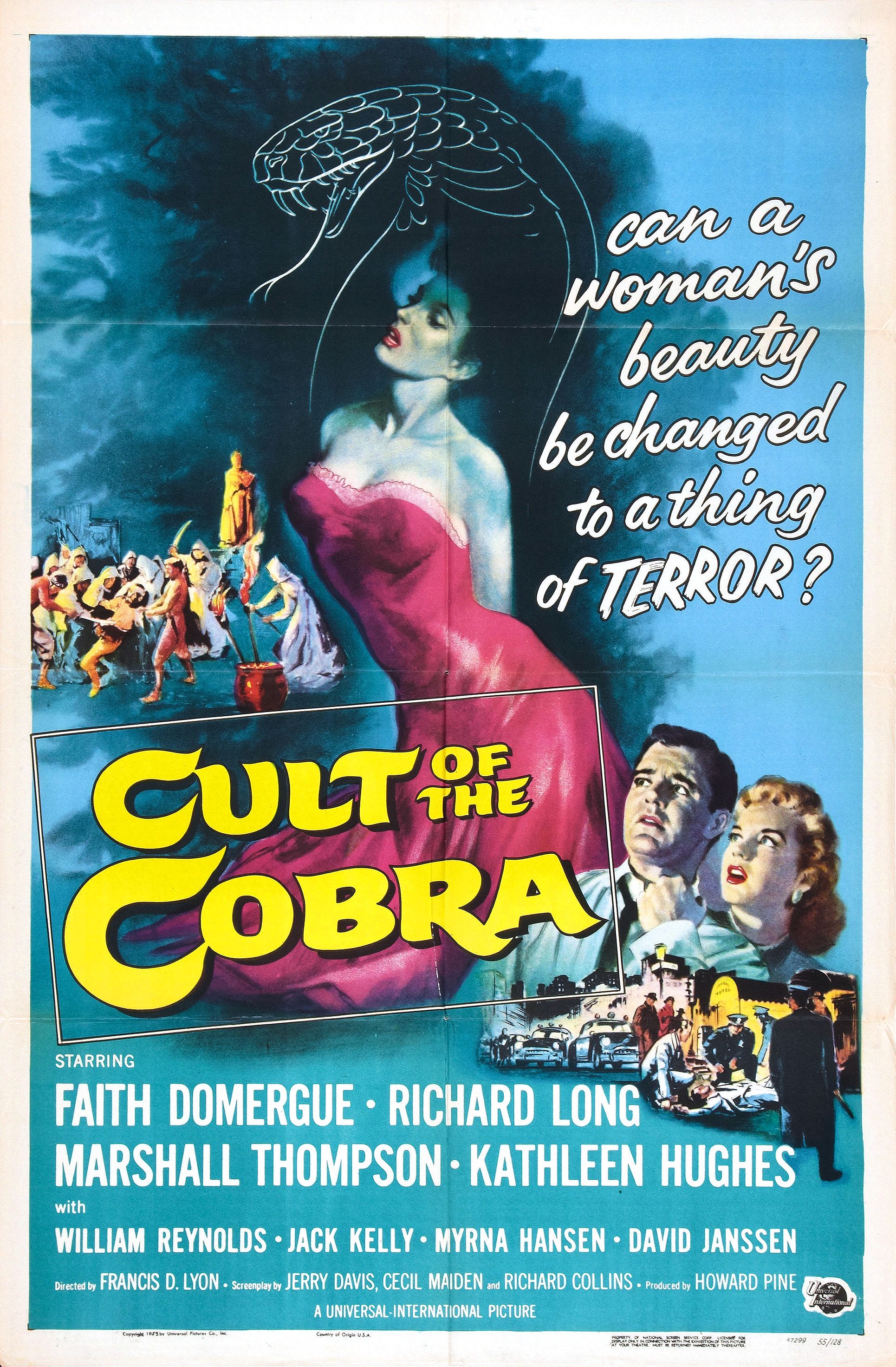 Movie Poster for &quotCult of the Cobra"