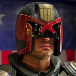 Karl Urban as "Dredd" (2014)