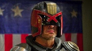 Karl Urban as "Dredd" (2014)