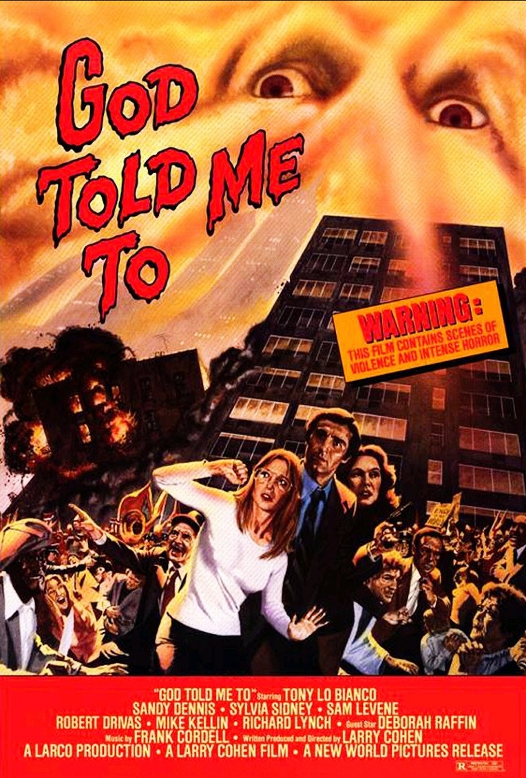 Movie Poster for &quotGod Told Me To"