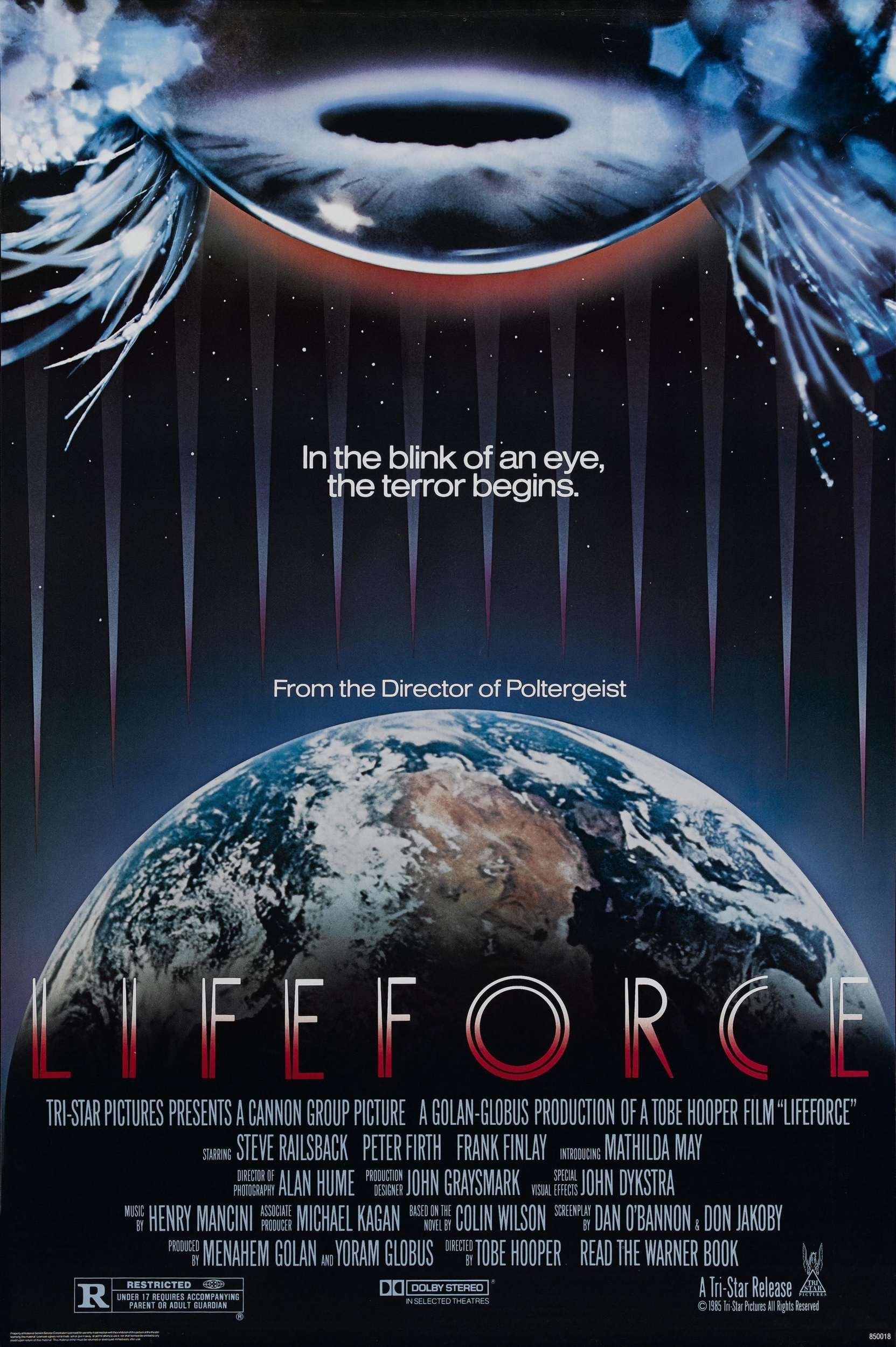 Movie Poster for &quotLifeforce"