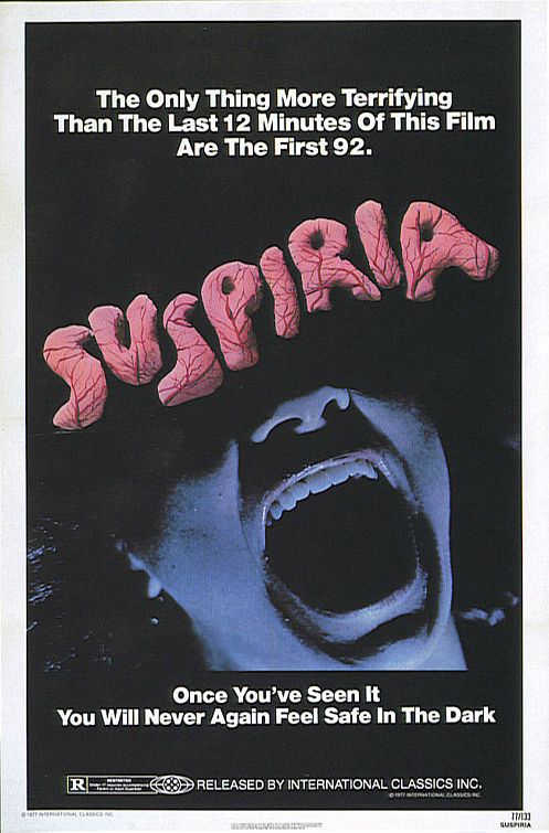 Movie Poster for &quotSuspiria"